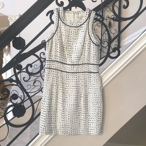 Michael Kors sleeveless tweed dress - size 10